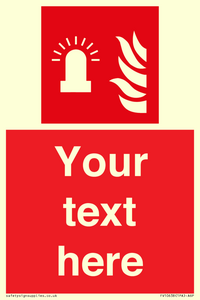 Custom Fire: Fire alarm flashing light